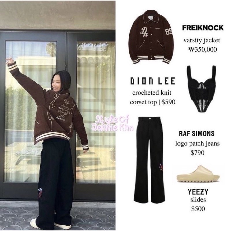 Dép Slide đế bánh mì giống Jennie Blackpink