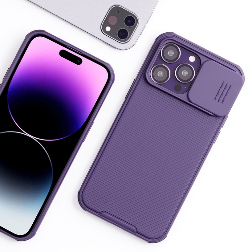 iPhone 14 Pro/ 14 Pro Max/ 13/ 13 Pro/ 13 Pro Max/ 12/ 12 Pro/ 12 Pro Max hiệu Nillkin Camshield