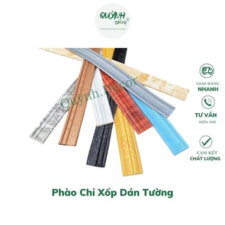 Phào Chỉ Xốp Dán Tường - Hàng Loại 1 Có Sẵn Keo KHổ 2M3 x 8Cm