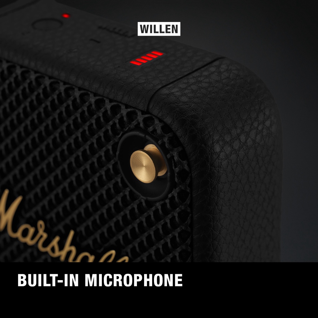 Loa Marshall Bluetooth WILLEN Portable - Pin lên đến 15h - Bảo Hành Chính Hãng 1 Đổi 1 Trong 1 Năm