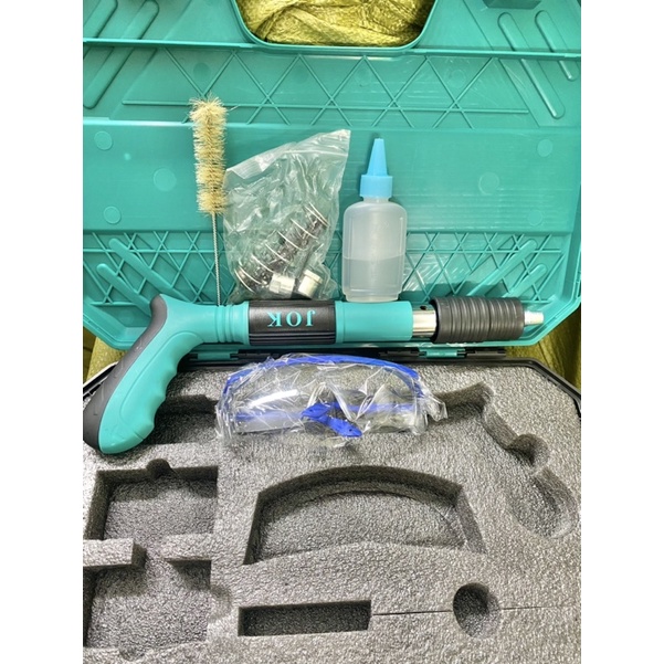 Súng bắn đinh hạt nổ ghim bê tông, sắt thép + tặng 20 đinh thẳng