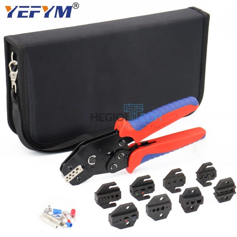 SN-48BS/2549 Uốn Dụng Cụ XH2.54 Tab2.8 4.8 6.3/Hình Ống/Cách Nhiệt Nhà Ga Với 8 Hàm Bộ Điện YEFYM Kìm - SN-48BSR 8JAW KIT - Liên Bang nga