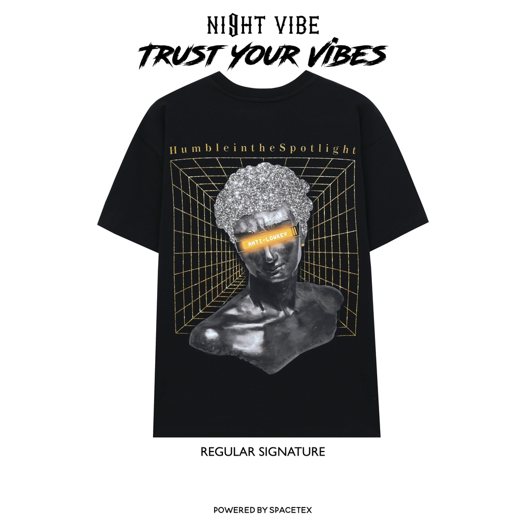 Áo thun nam NIGHT VIBE Humble Boy Signature tshirt