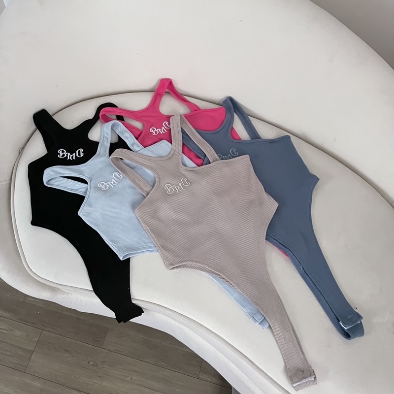 🔥Áo Bodysuit “BMD” —— Thêu nổi siêu sịn sò 🔥