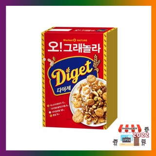 Orion oh granola diget 300g / snack hàn quốc