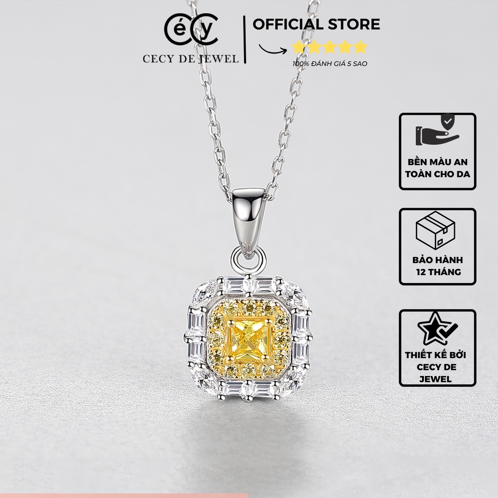 Dây chuyền bạc ý 925 - CECY Luxury 11310 CECY