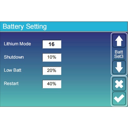 Cáp giao tiếp biến tần inverter cho pin Narada