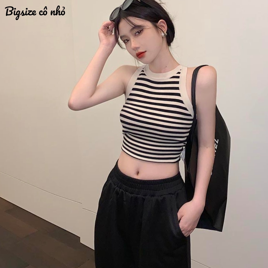 Áo Ba Lỗ Croptop Sát Nách Bigsize(58kg-95kg)Nhiều Màu Chất Thun Tăm Dày Dặn Mềm Mịn Thoáng Mát Tôn Dáng G3
