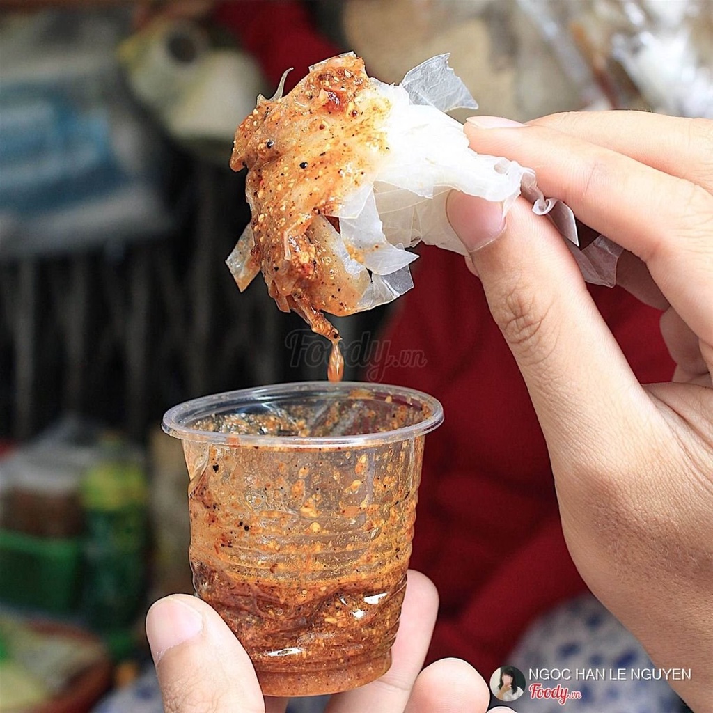 BÁNH TRÁNG ME CHẤM