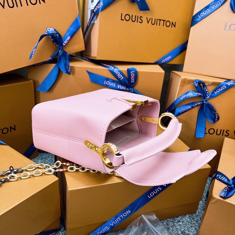 TÚI XÁCH EO VI CAPU SUPER VIP DA DÊ THẬT FULL BOX NAM CHÂM SIZE 20