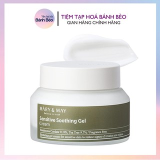 Kem dưỡng ẩm làm dịu cho da nhạy cảm Mary & May Sensitive Soothing Gel Blemish Cream 70ml