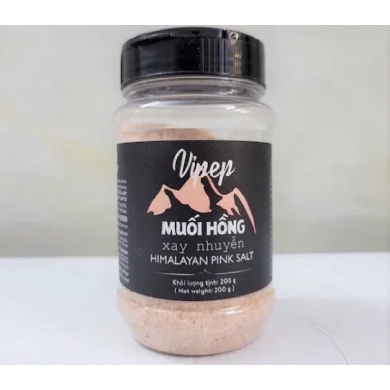 MUỐI HỒNG XAY VIPEP 200GRAM