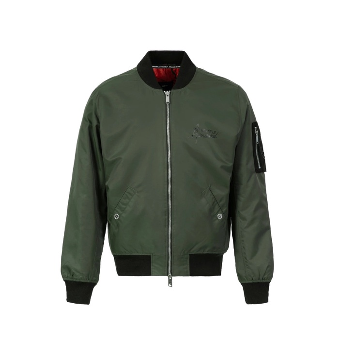 Áo Khoác Amand Signature Basic Bomber - Dark Green