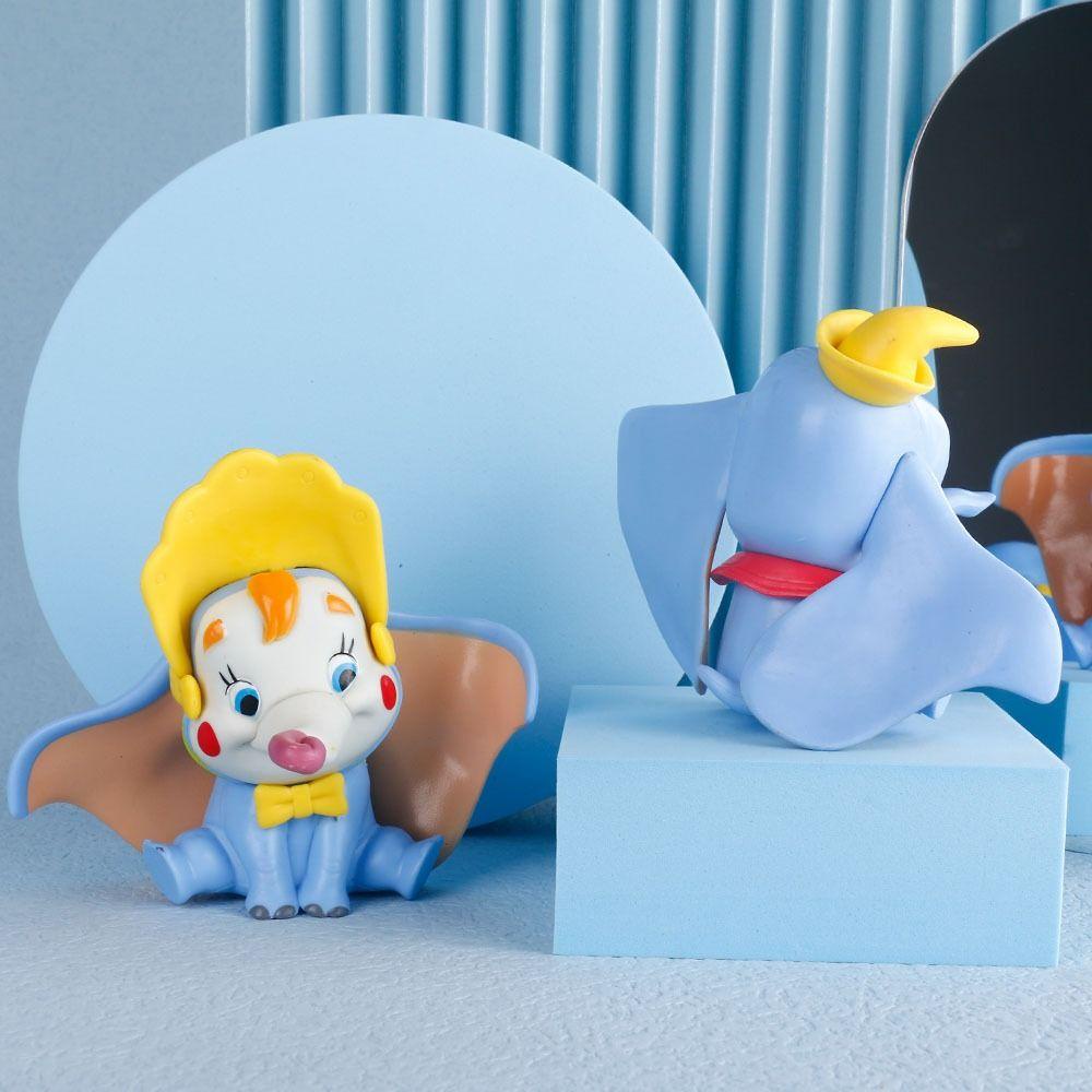 Aaron1 Mô Hình Voi Dumbo Trang Trí Bánh Kem Bằng PVC