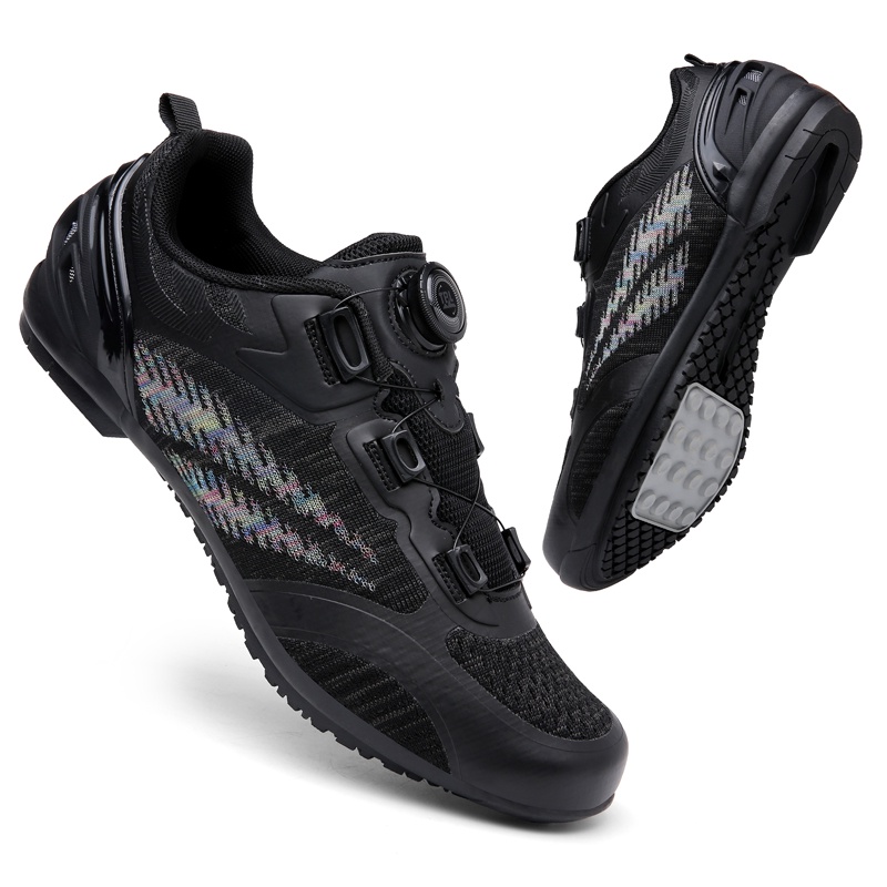 Giày Xe Đạp Đua Đường Trường Không Khóa Giày Đạp Xe Leo Núi Nhẹ Thoáng Khí Giày Thể Thao Đạp Xe MTB Cho Nam Nữ Giày Đi Xe Đạp Đường Trường, Giày Thể Thao Đạp Xe Ngoài Trời Bền Cho Nam Đàn Ông