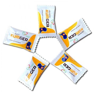 Kẹo Ngậm Ho Kumger  hỗ trợ bổ phế, giảm ho, giảm đau họng (Hộp Lớn 100 Viên/Hộp)