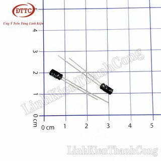 Bộ 50 Chiếc Tụ Hóa 4.7uF 25V (3x5mm)