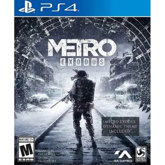 Đĩa game ps4: Metro Exodus