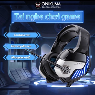 Tai nghe chơi game âm thanh nổi gắn trên đầu ONIKUMA K5 Pro với micrô và