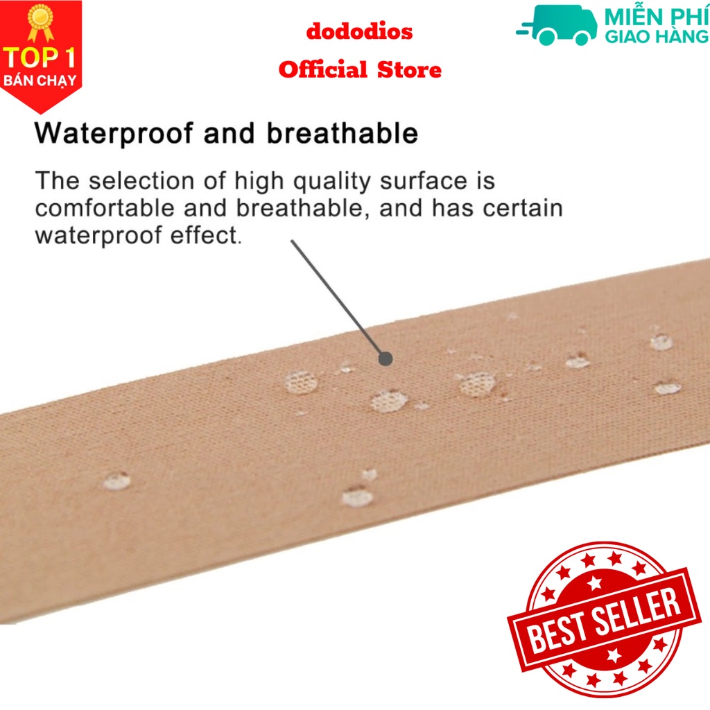 Băng keo dán cơ thể thao dododios chất liệu cao cấp chống chấn thương, bảo vệ trong quá trình tập gym
