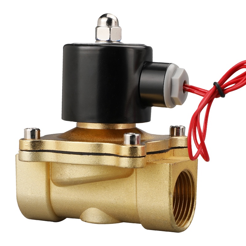 Van Điện Từ 220V 12V 24V 110V 1 / 4 3 / 8 1 / 2 3 / 4 Chuyên Dụng Cho Không Khí Nước