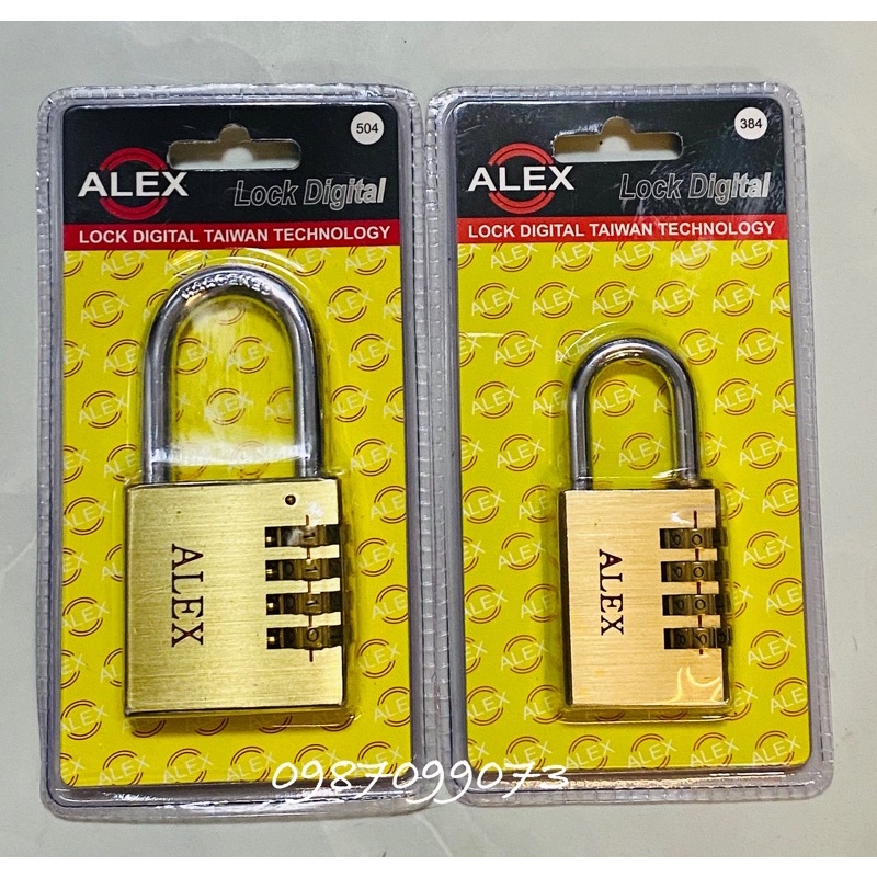 Ổ Khoá Đổi Số Thau ALEX Chống Cắt Cưa