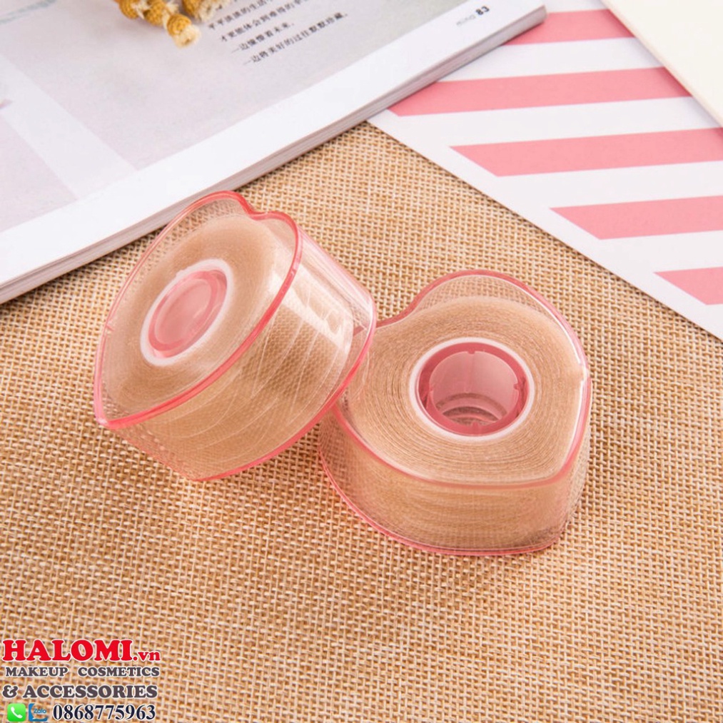 Kích mí lưới cuộn chính hãng HALOMI chuyên dùng cho mí mắt bị sụp chưa kèm keo TRANCI