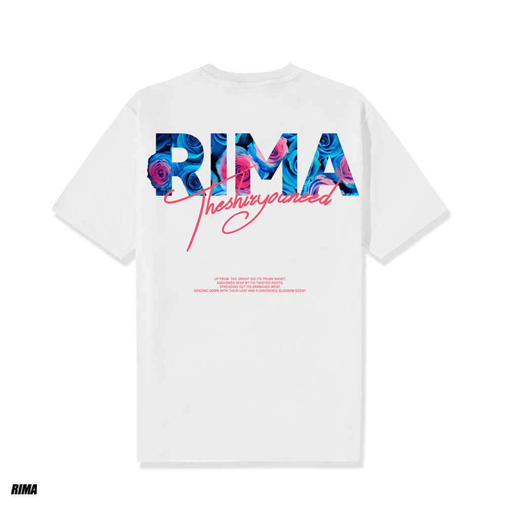 Áo Thun Tay Lở FLOWER Phông Rộng Nam Nữ DOLANTOxRIMA Unisex Cotton Cao Cấp Đẹp Ngắn Freesize Hình Họa Tiết RIMA