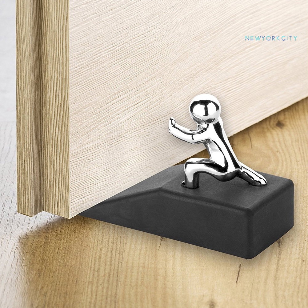 Miếng Chặn Cửa Bằng Cao Su Dạng Nhấn An Toàn Sử Dụng Tại Nhà