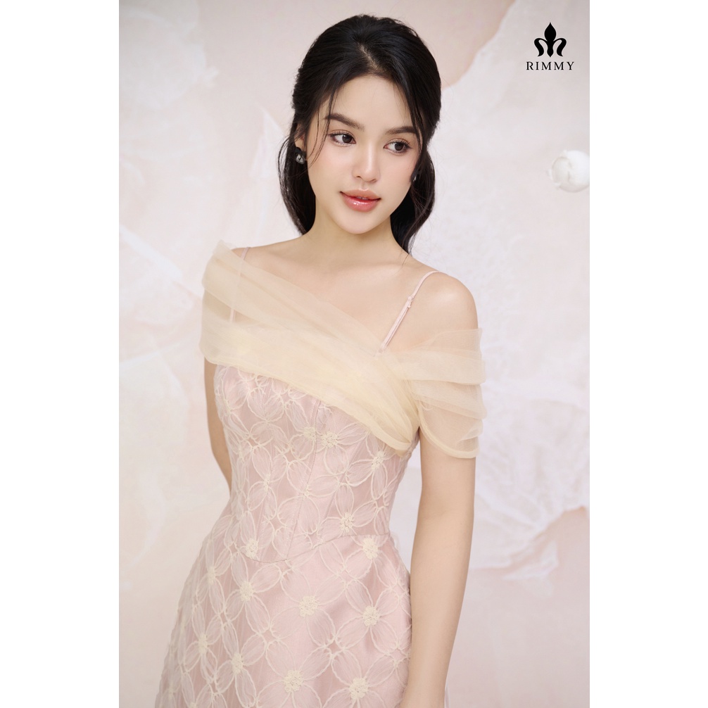 Đầm thiết kế tiệc trễ vai kiêu sa lộng lẫy Festa Dress [RIMMY]