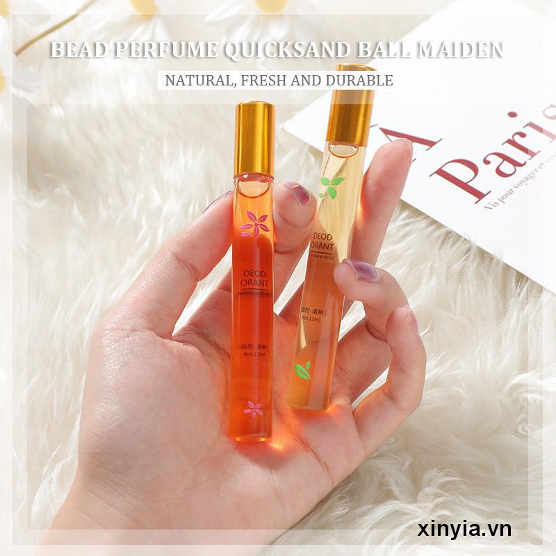 Nước Hoa Dạng Lăn Kết Cấu Thủy Tinh Mờ Tự Nhiên Lâu Phai