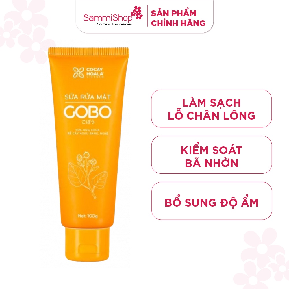 Sữa rửa mặt làm sạch sâu  GOBO 100ml