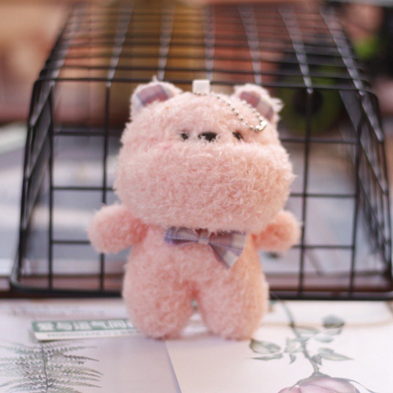 Thú Nhồi Bông Mini Cao Cấp Có Móc Treo Size 12cm