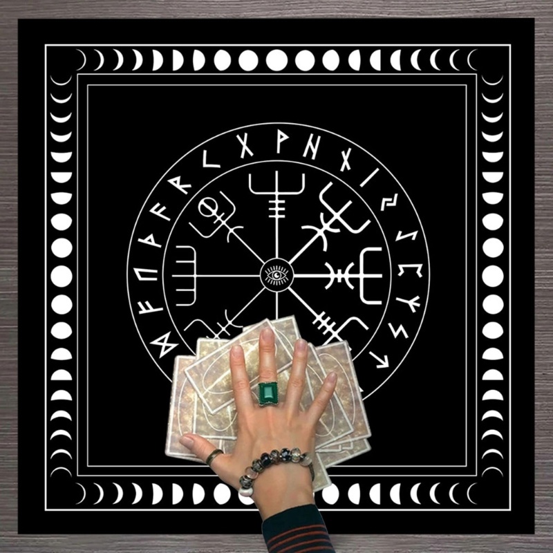 Tấm Lót Bàn Chơi Bài Tarot Zone Altar Chất Lượng Cao