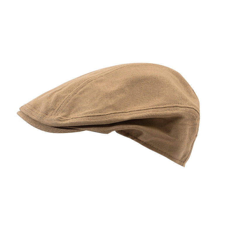 Mũ Beret Vải Lanh Phong Cách Vintage Nhật Bản Thời Trang Cho Nam Nữ