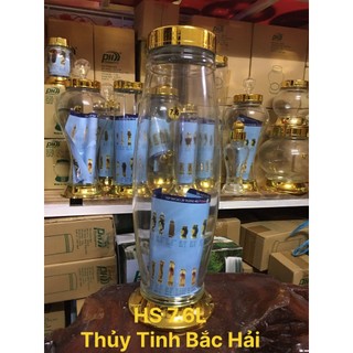 Bình Thủy Tinh Ngâm Rượu HS 7.6L - Thủy Tinh Bắc Hải