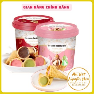 Bánh xô kem ốc quế - bánh xô ốc quế