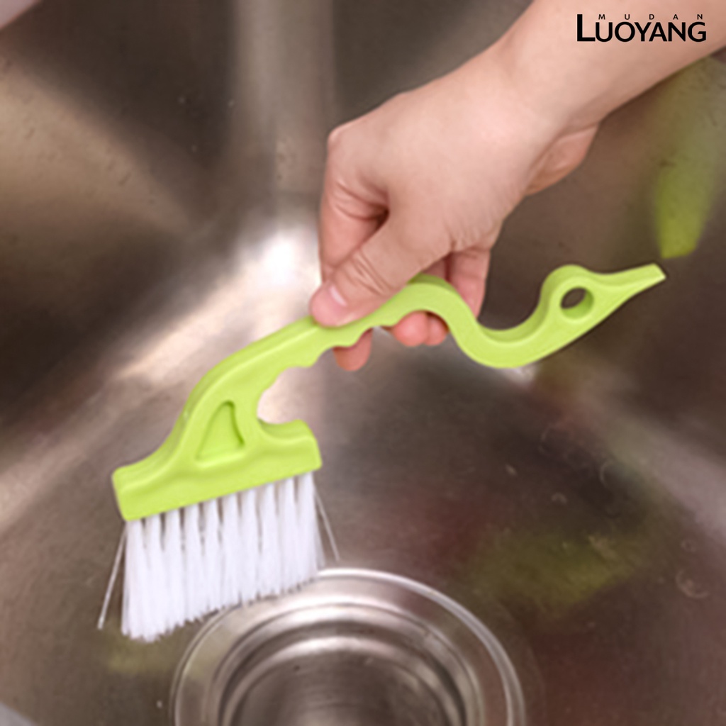 Bàn Chải Cầm Tay Vệ Sinh Khe Hở Bằng Nhựa An Toàn Tiện Dụng Cho Gia Đình