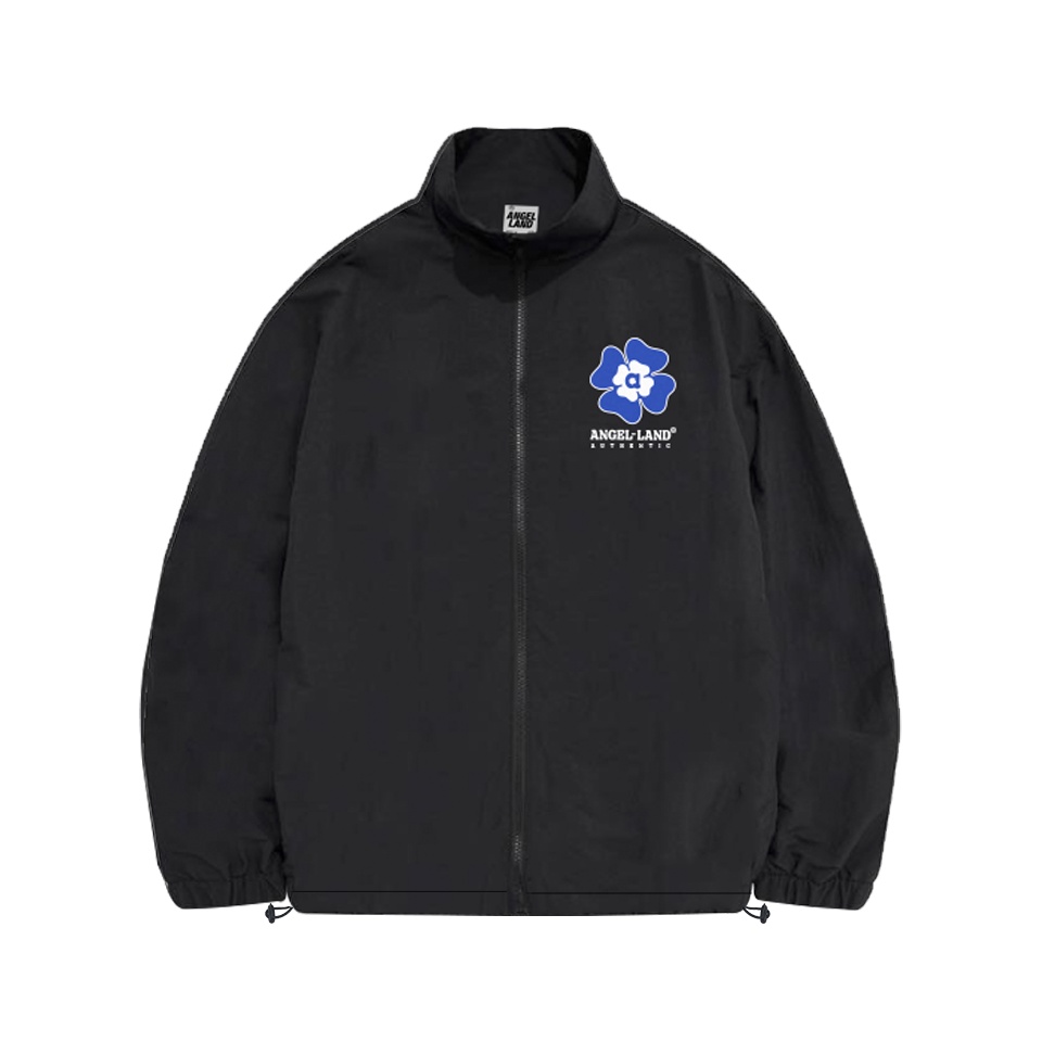 Áo Khoác Jacket Angel-Land Blue Flower Black - BFJ
