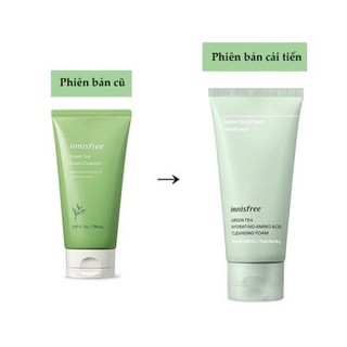 Sữa Rửa Mặt Innisfree Trà xanh/ Tro núi lửa/ Bija