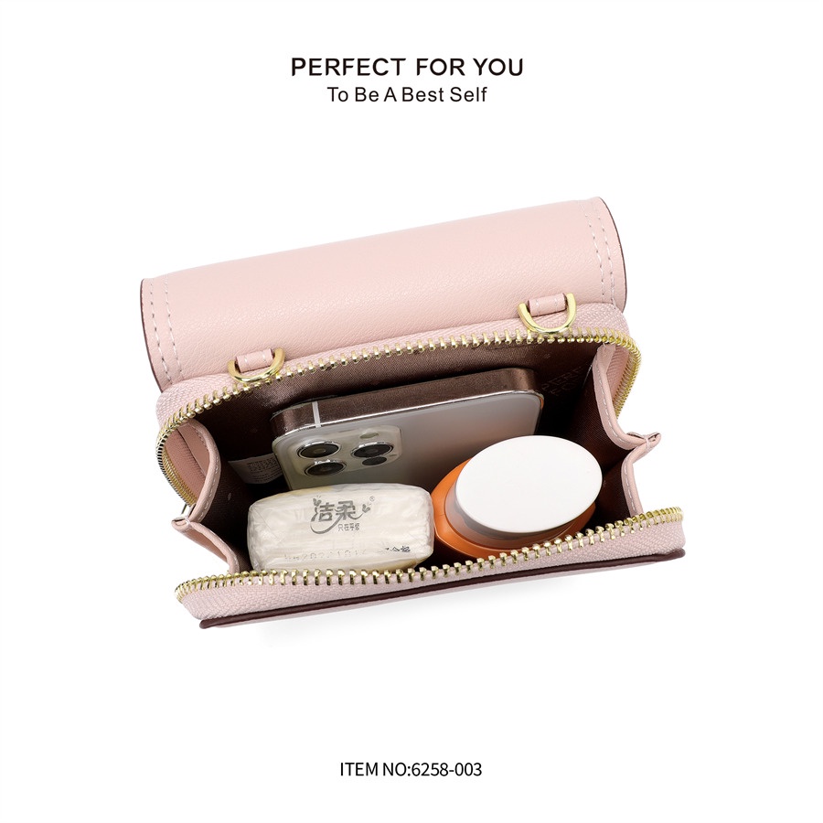 Túi Đeo Chéo Vai Đựng Điện Thoại Thời Trang Hàn Quốc Perfect For You 6258-003