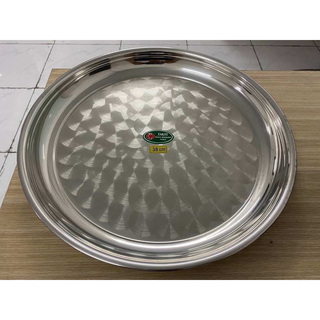 Mâm Inox Tròn Inox SUS430 hàng dày Cao Cấp Together