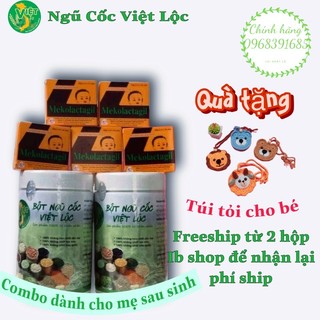 Ngũ Cốc Việt Lộc Kèm Tảo Mekolactagil Lợi Sữa Tăng Tiết Sữa Cho Mẹ Sau Sinh