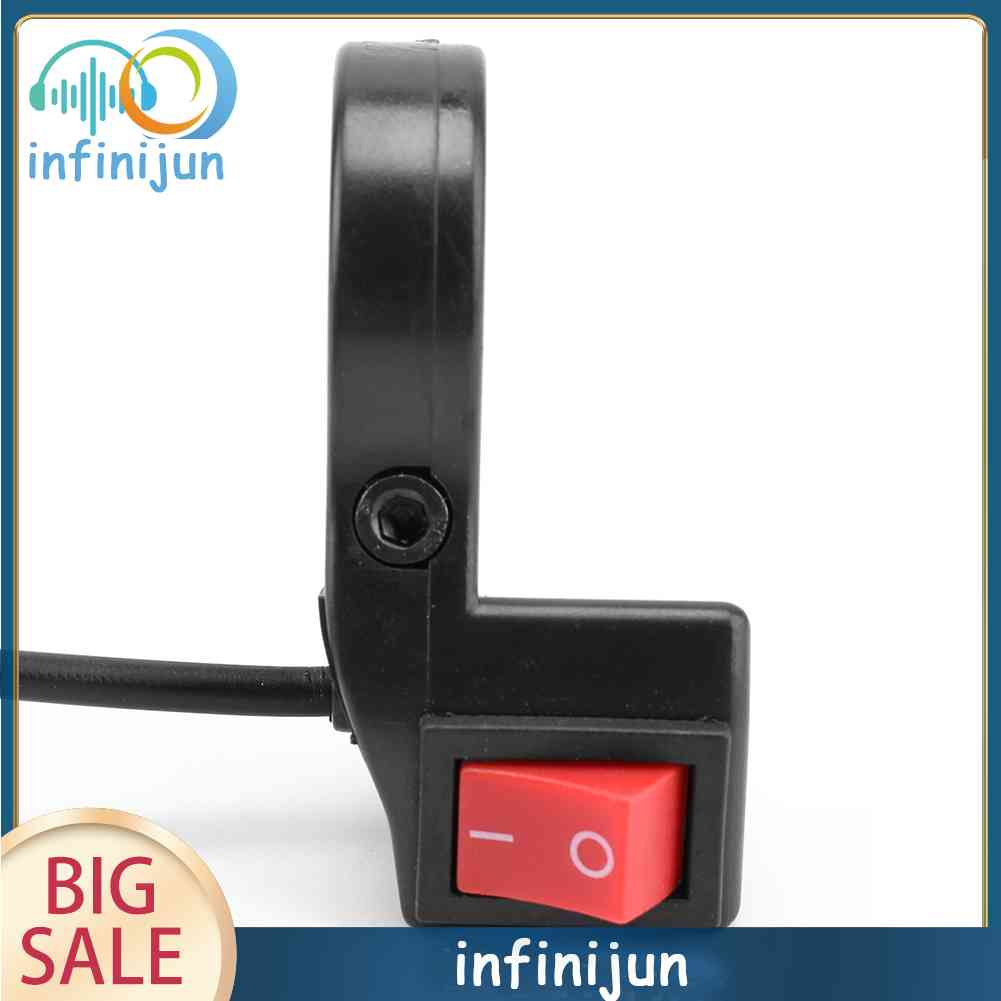 Công Tắc Đèn Pha Tắt Mở Gắn Tay Lái Xe Máy / Xe Đạp Điện ATV