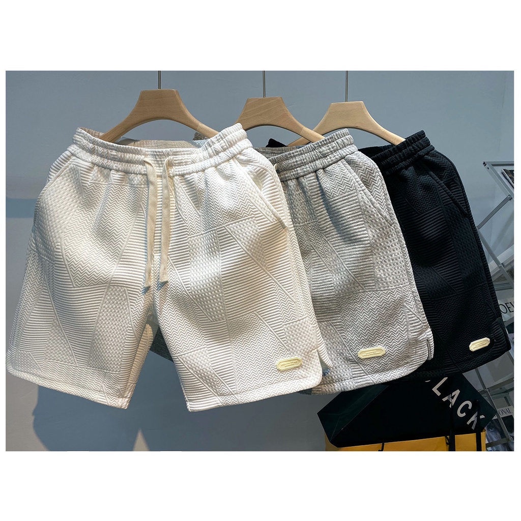 Quần Short Nam Cao Cấp, Hàng Quảng Châu Loại 1, chất liệu Đũi Xốp co giãn, 3 màu cực dễ phối đồ