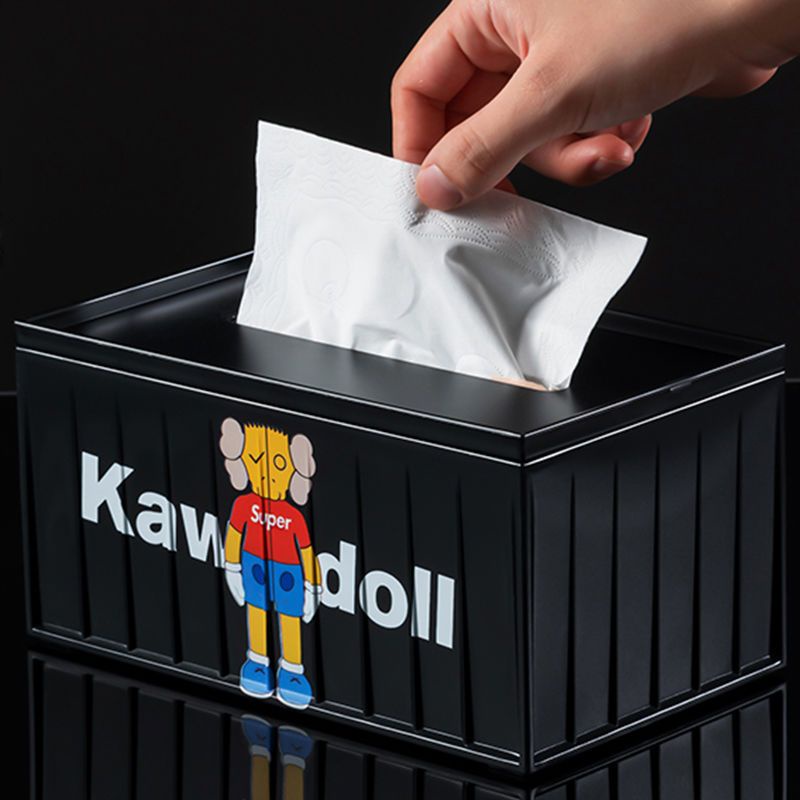 Hộp Đựng Khăn Giấy Phong Cách Retro Cá Tính Cho Phòng Khách / Phòng Ăn / Phòng Tắm