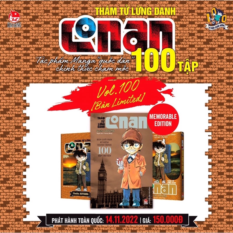 Truyện tranh Conan Thám tử lừng danh  có limited