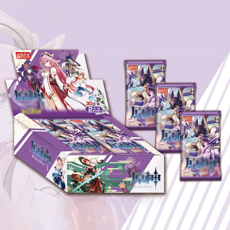 Pack card thẻ nhân vật GENSHIN IMPACT Set ảnh trò chơi nhân phẩm gacha anime chibi sưu tập tổng hợp mẫu