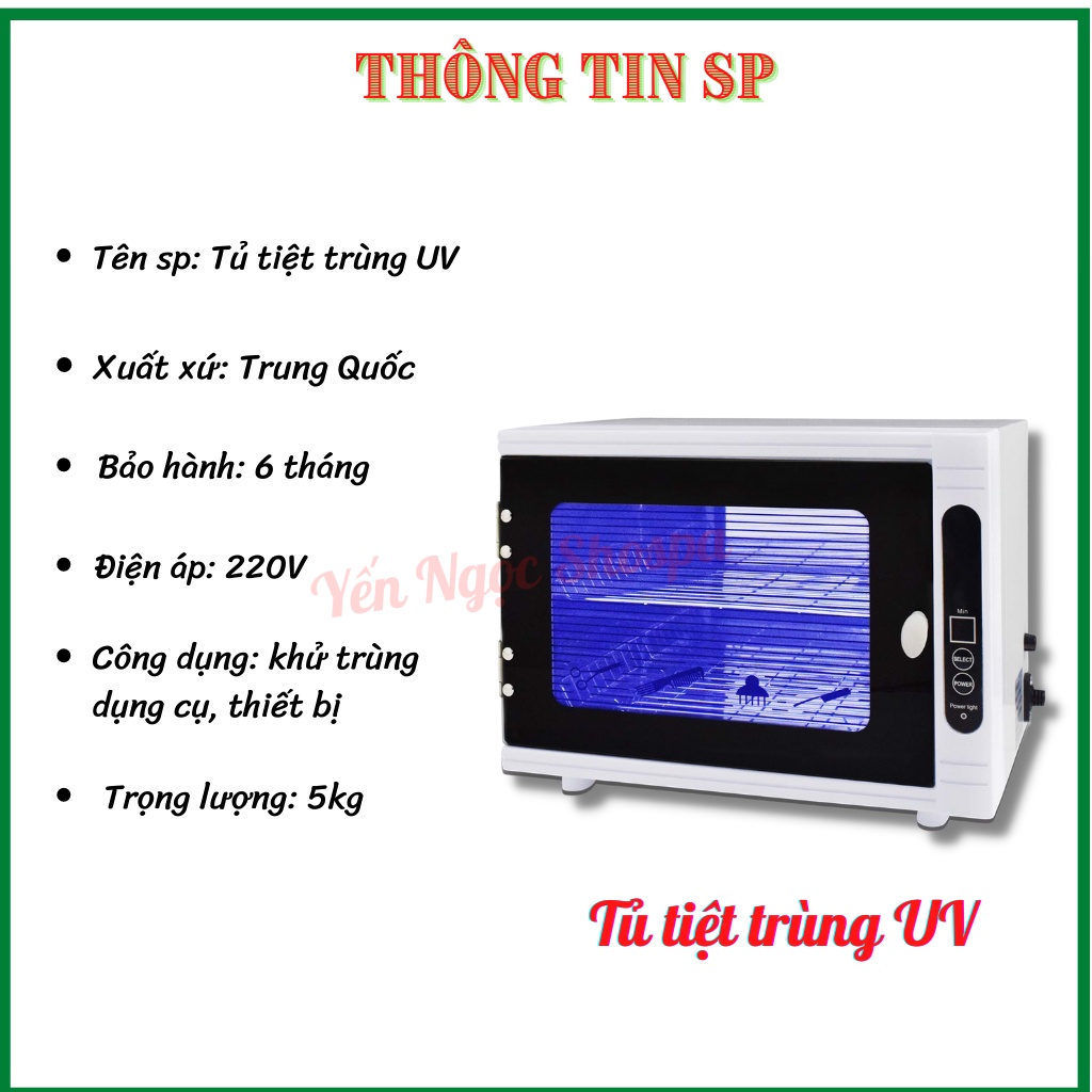 Tủ tiệt trùng UV | Tủ tiệt trùng dụng cụ spa, dụng cụ y tế