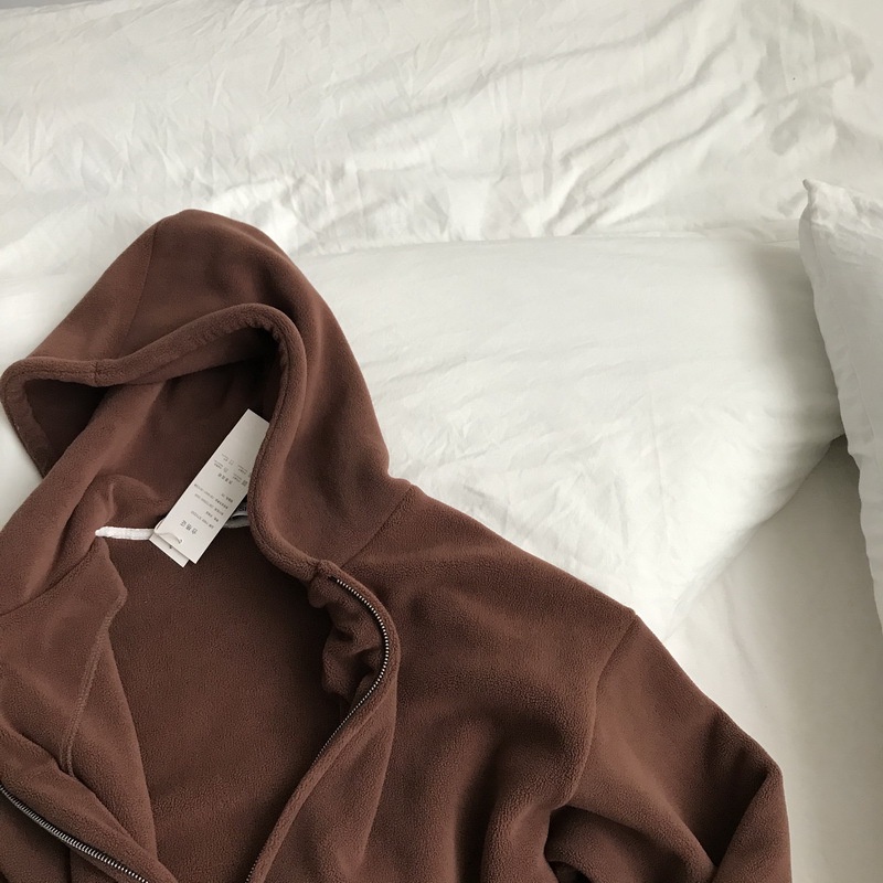 Áo Hoodie nâu trầm lót lông, hàng may kỹ dày dặn, Siêu ấm áp, áo hoodie form rộng unisex